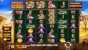 Great Rhino Megaways Slot Game